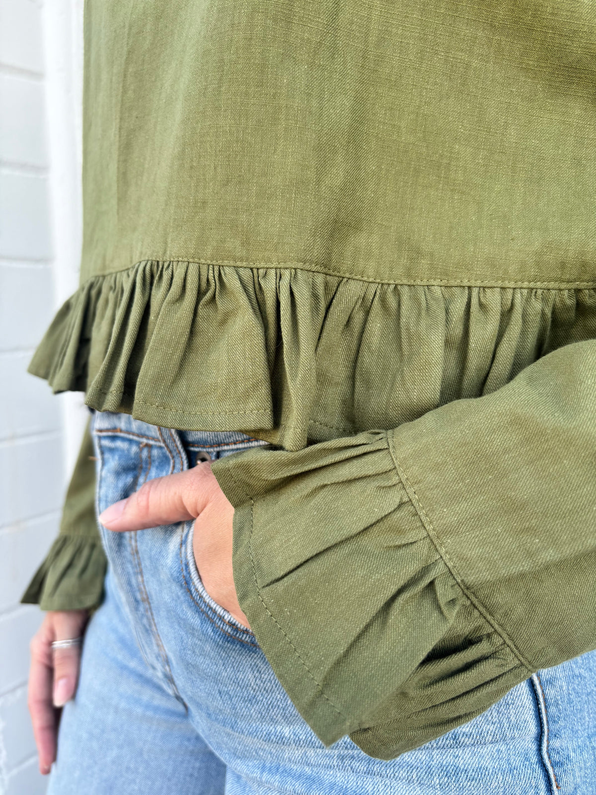 LJC Freddie Top - Khaki