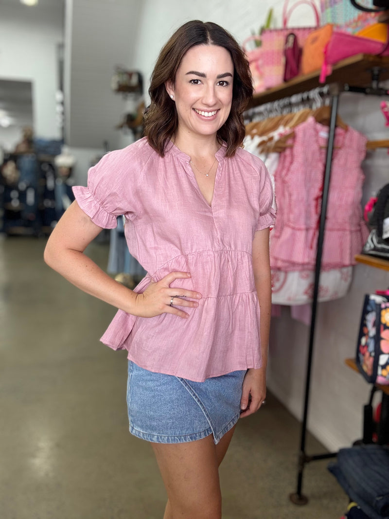 Penny Top - Blush