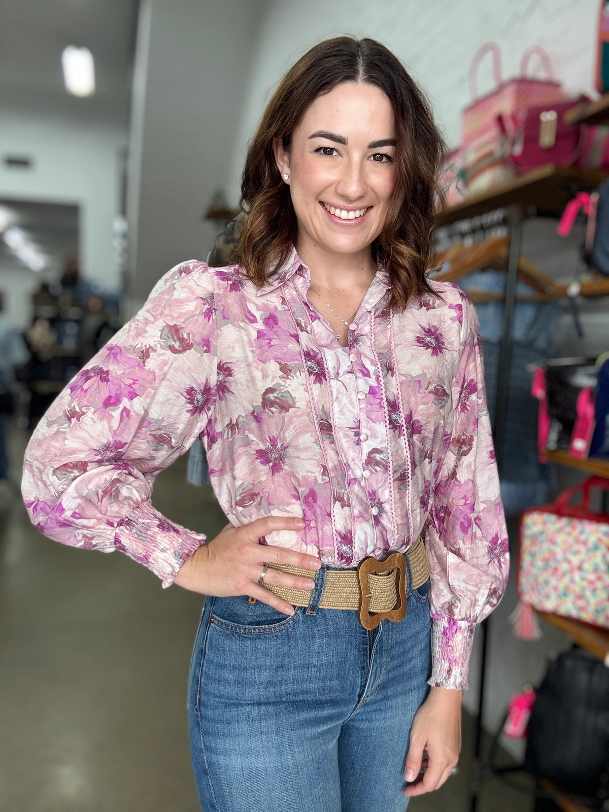 Joice - Purple Floral