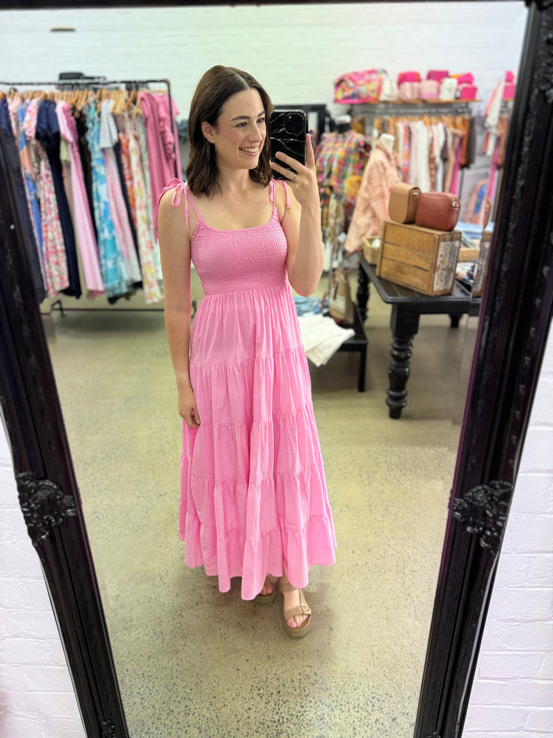 Annika Dress - Soft Pink