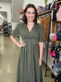 Everleigh Dress - Sage