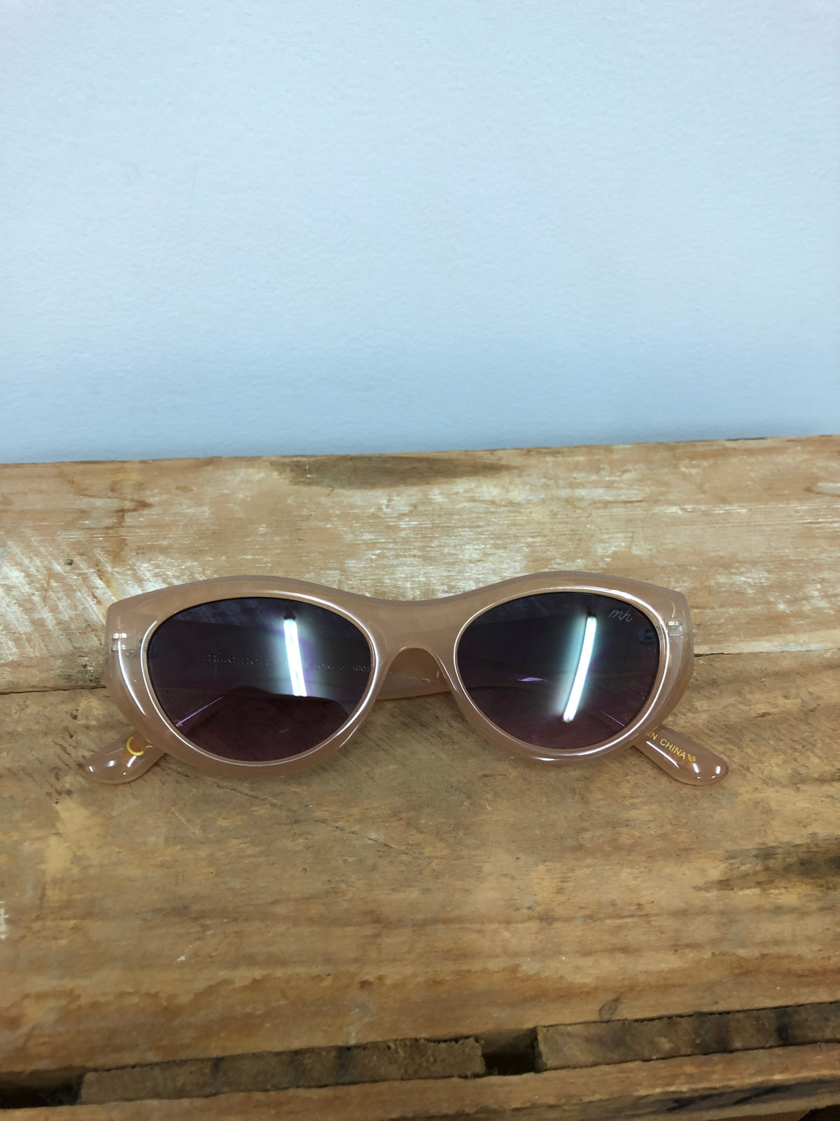 Milla Hart Sunglasses - Nora (Bone)