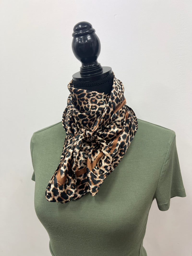 Western Wild Rag - Liberty Leopard