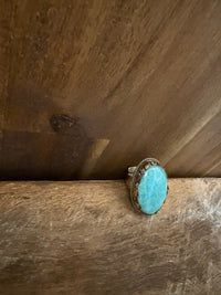 Wild Rag Slide - Turquoise Oval