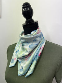 Western Wild Rag - Watercolour (Blue)