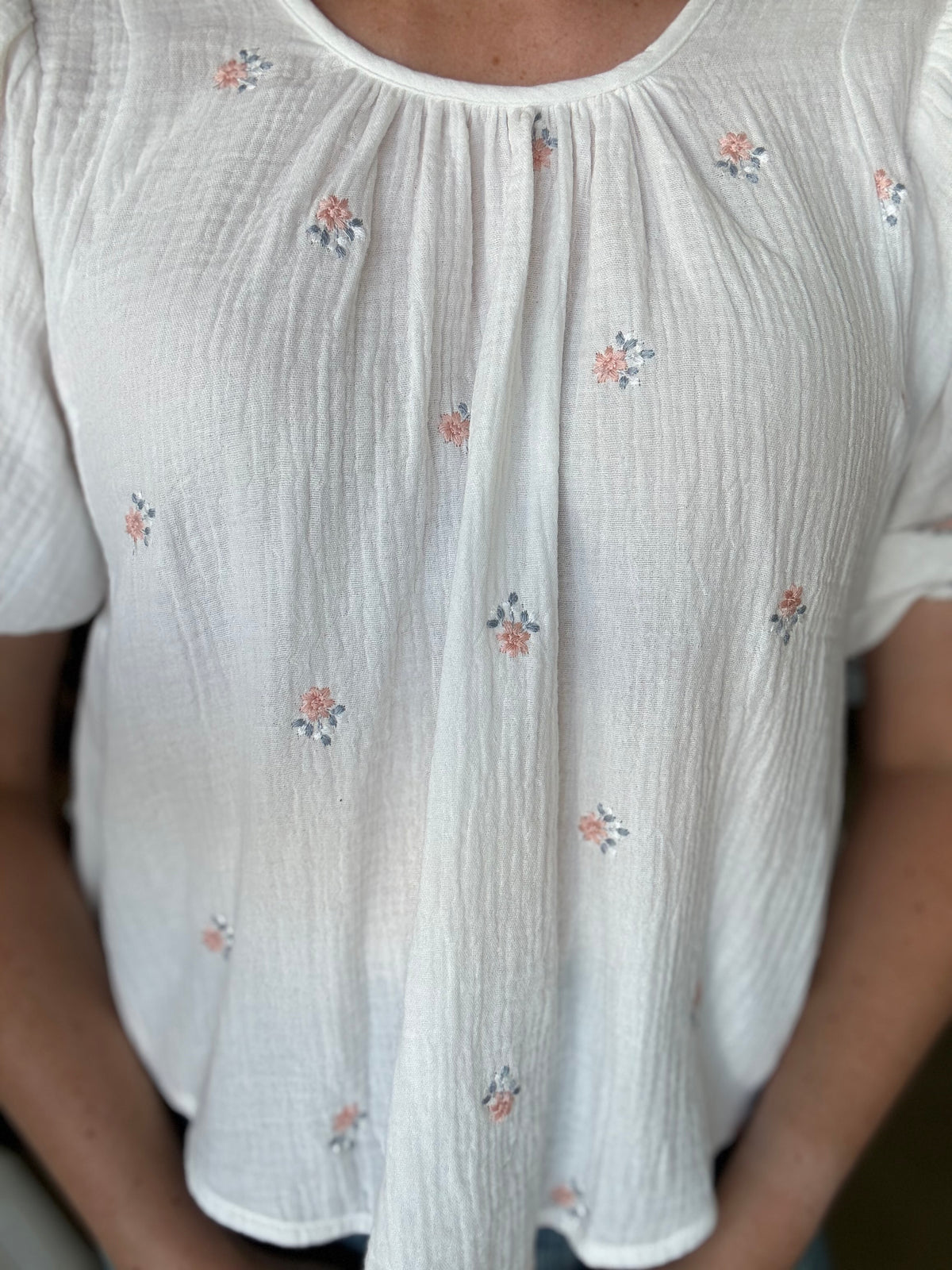 Florence Top - White