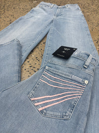 7 For All Mankind - Ultra High Rise Jo Indigo Bloom