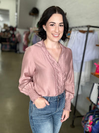 Alice Top - Dusty Pink