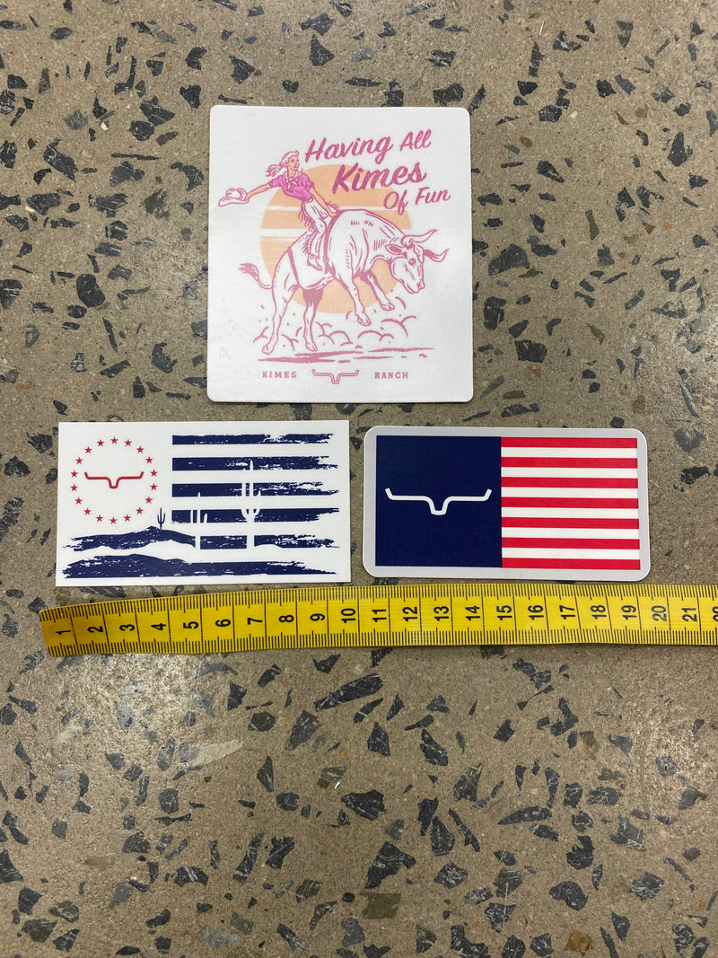 Kimes Ranch Sticker Pack - 3 Pack