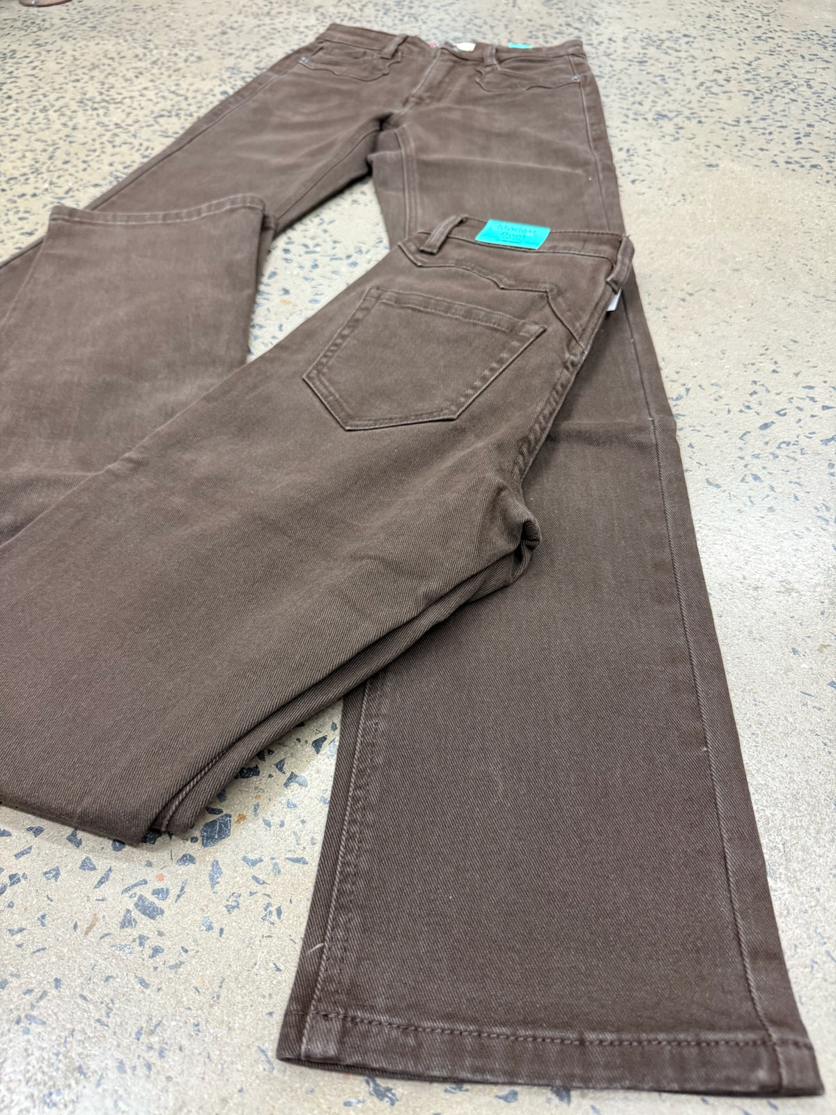 Rock & Roll Cowgirl Jeans - BW1HD07196 - Brown High Rise Bootcut