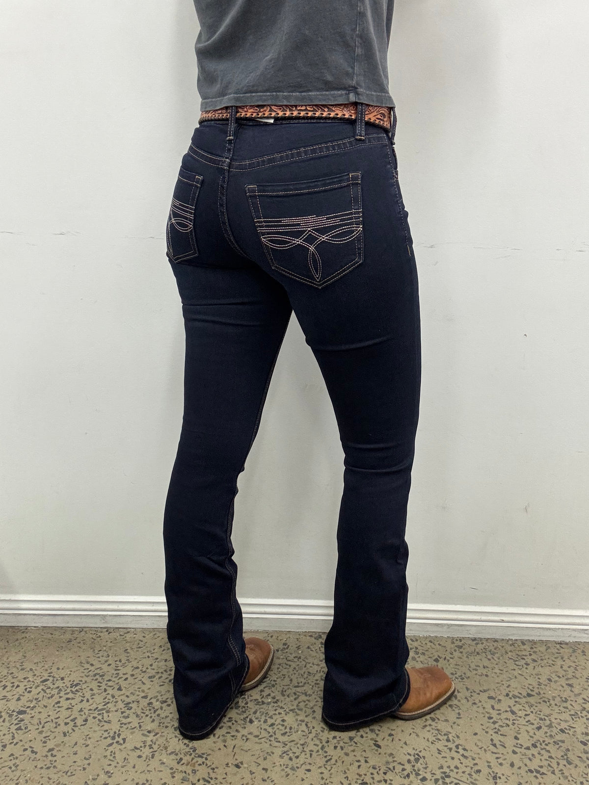 Rock & Roll Cowgirl Jeans - BW4RD07903 - Mid Rise Riding Fit