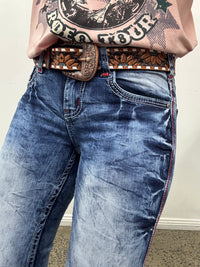 Cowgirl Tuff Jeans - Blazin Red Trouser