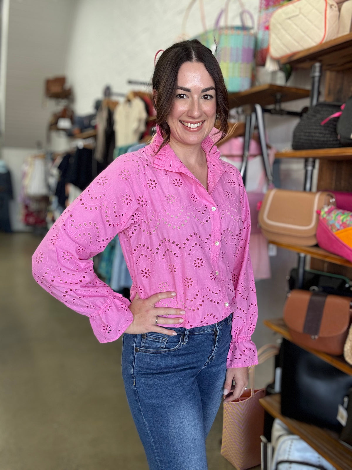 Shantell Top - Pink