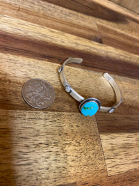 Yellowhorse Cuff - Silver Turquoise