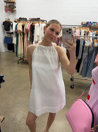 Harlow Mini Dress - White