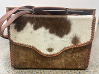 Celine - Brown Cowhide Briefcase