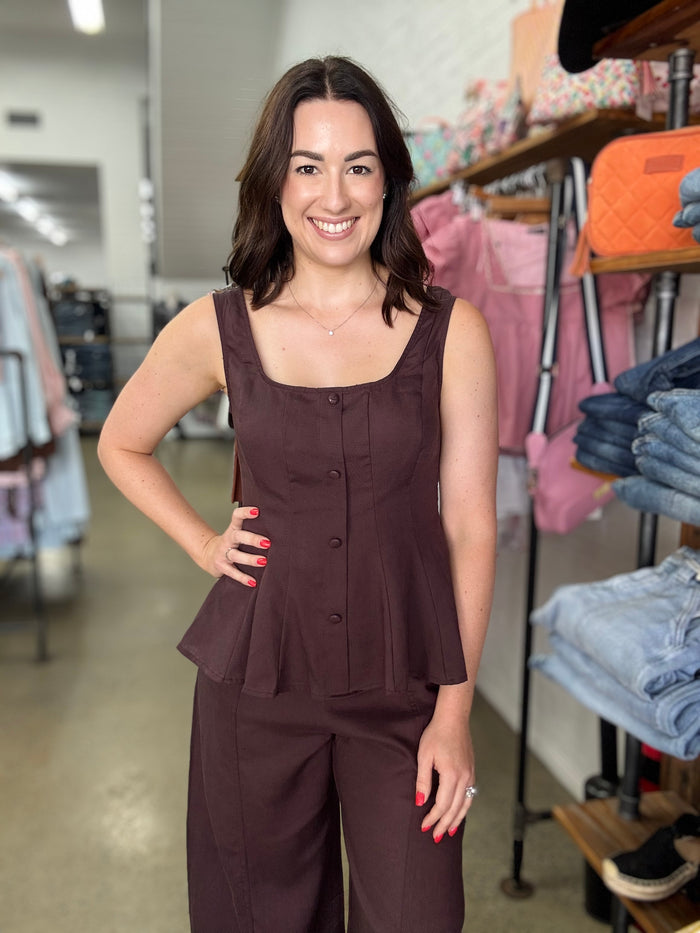 Birdie Set - Chocolate Brown