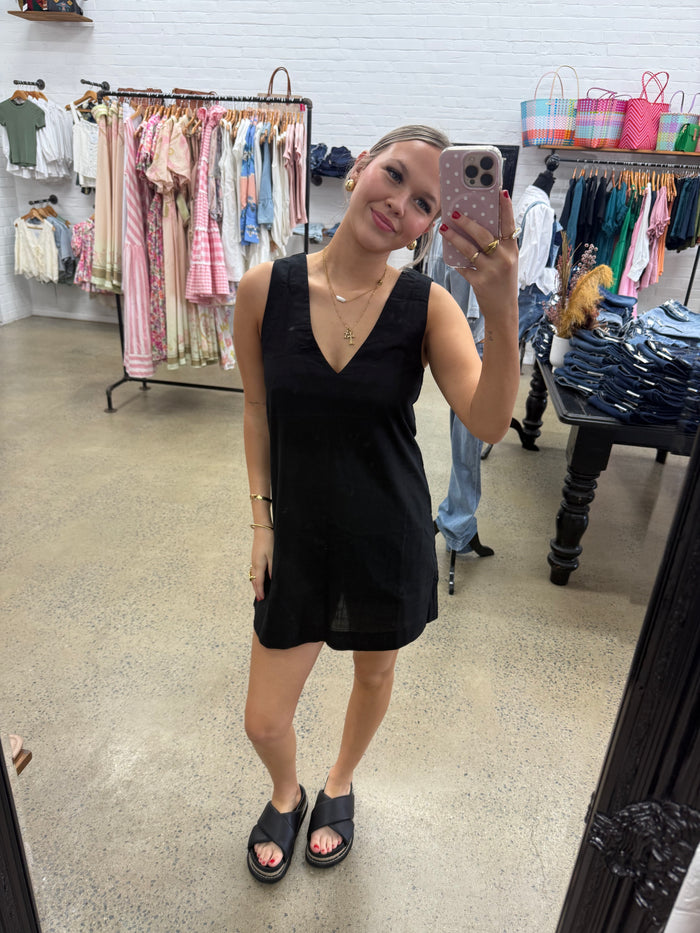 Essential Mini Dress - Black