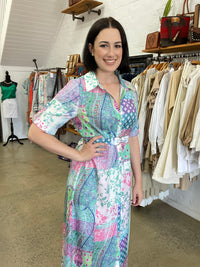 Cecilia Dress - Multi Colour