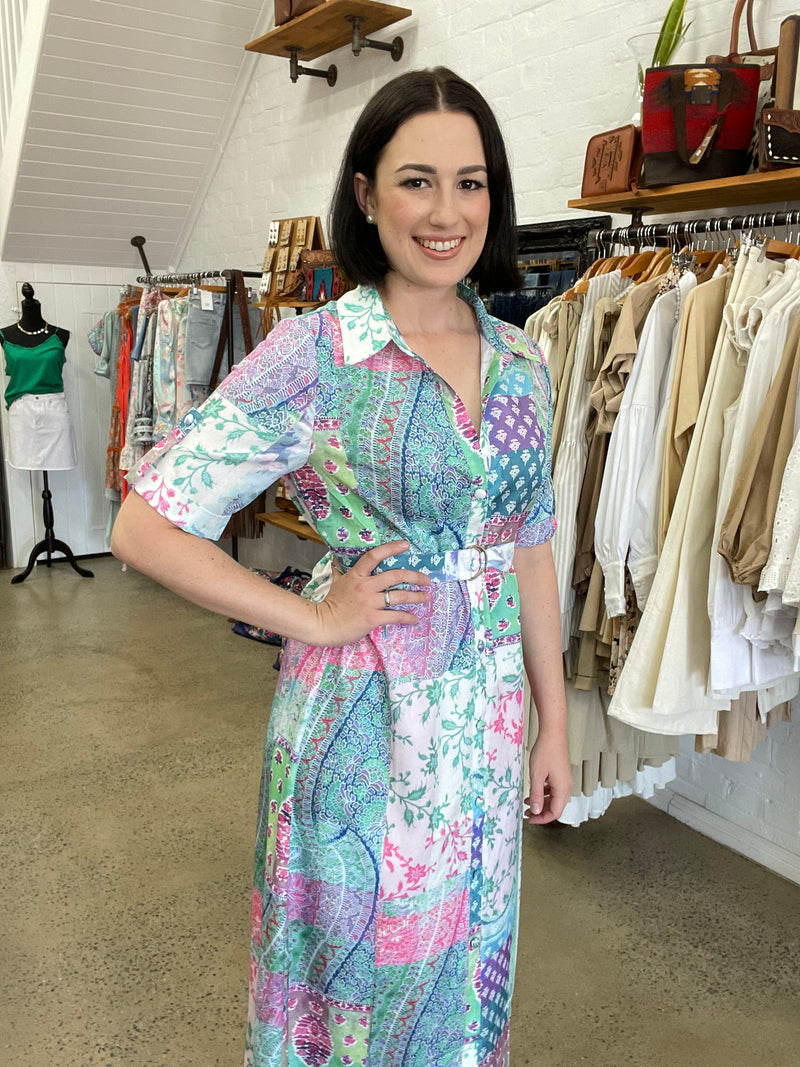 Cecilia Dress - Multi Colour