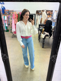 Izzie Top - White