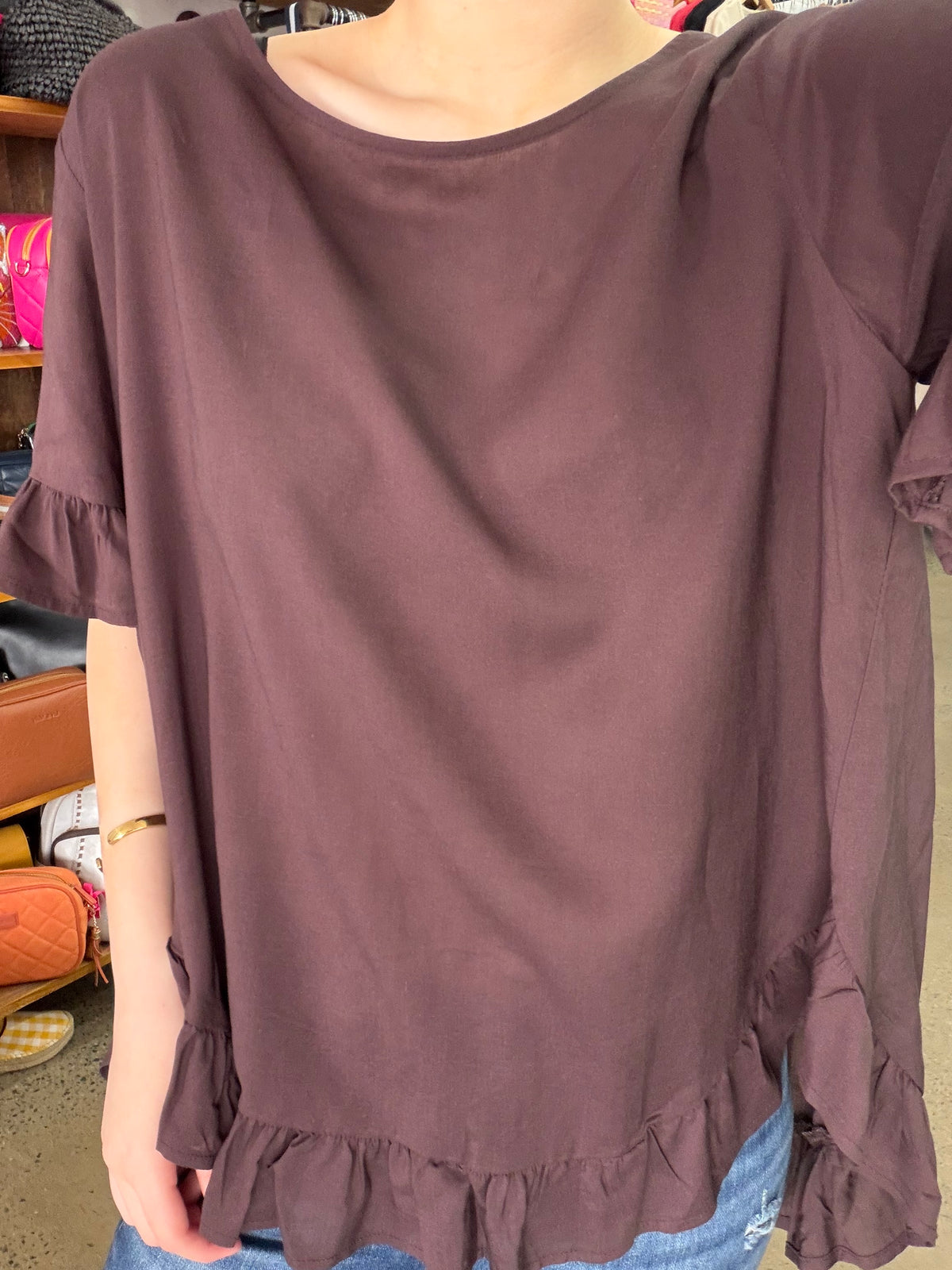 Remi Top - Brown