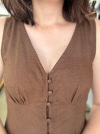 Gia Dress - Chocolate