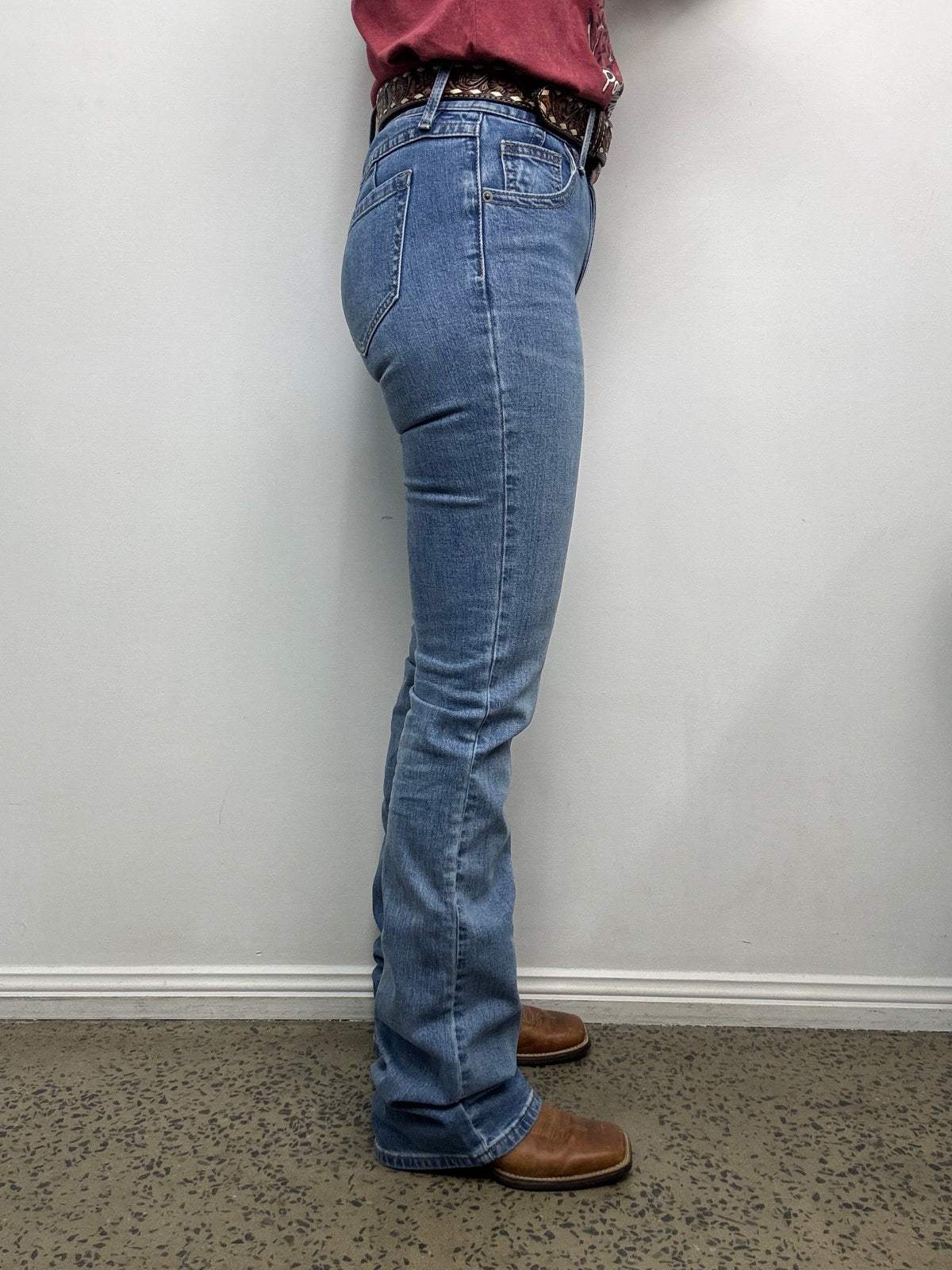 Rock & Roll Cowgirl Jeans - BW4HD09752 - Two Button High Rise Bootcut