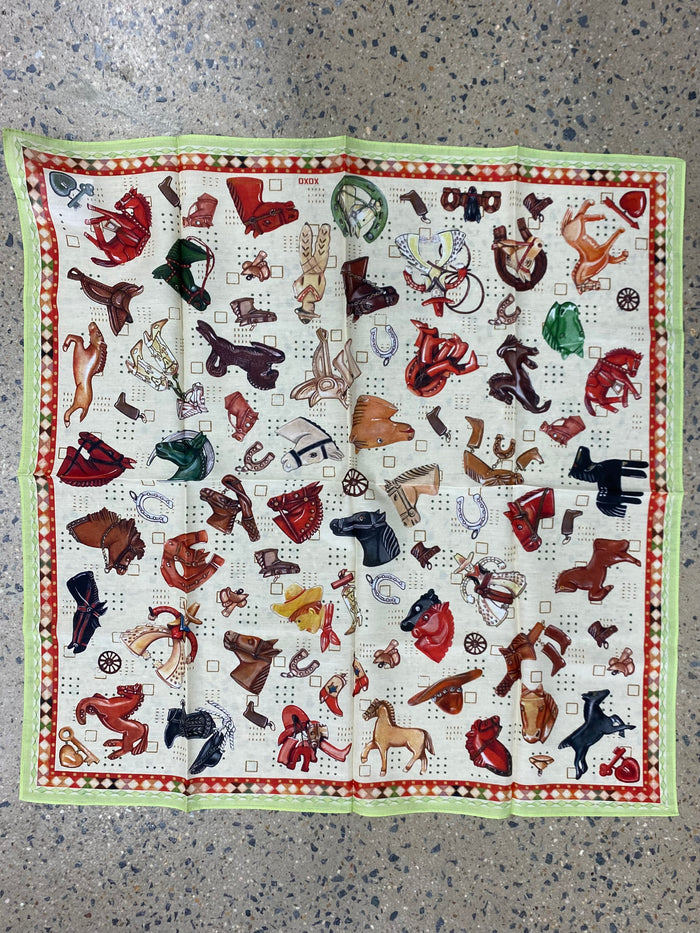 Western Wild Rag - Vintage Horse Pins