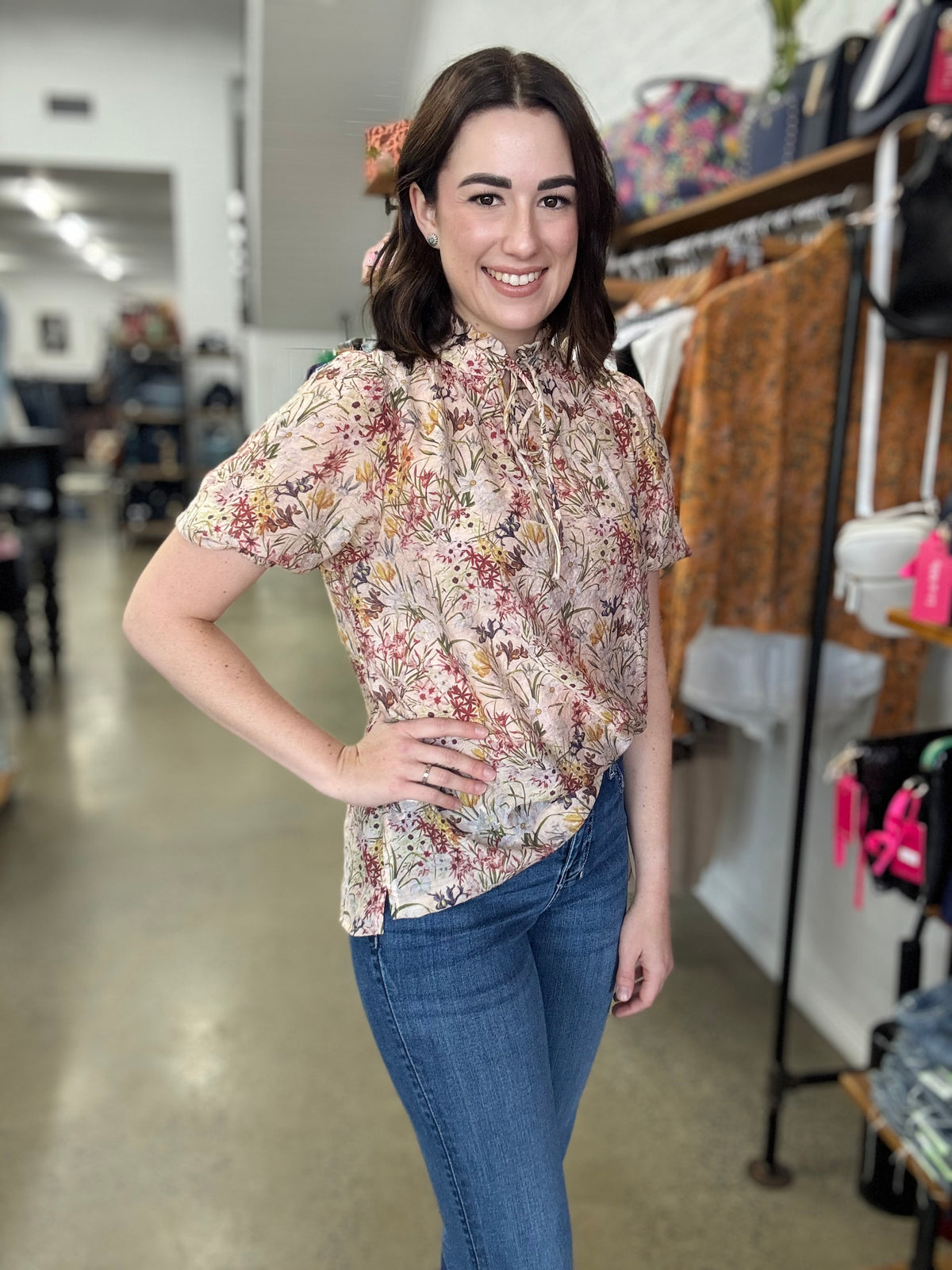 Sandra Top - Floral