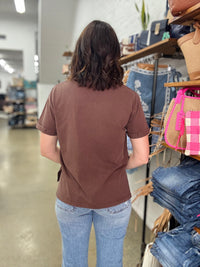 Eve Tee - Brown