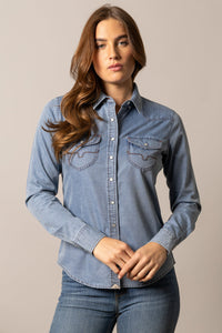 Kimes Ranch Long Sleeved Shirt - Flinn (Indigo)