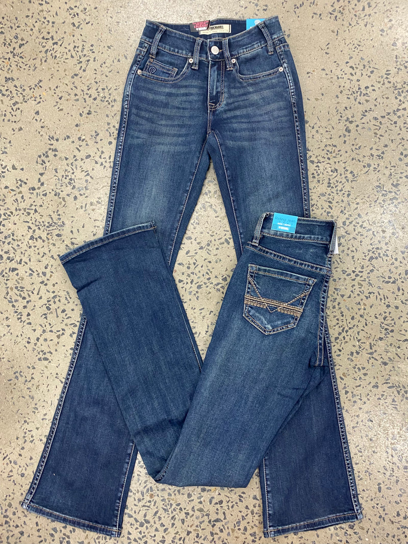 Rock & Roll Cowgirl Jeans - BW4RD06395 - Mid Rise Riding Fit