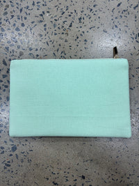 Beaded Clutch - Green Cockatoo