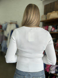 Margot Knit - White