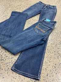 Rock & Roll Cowgirl Jeans - BW4RD06395 - Mid Rise Riding Fit