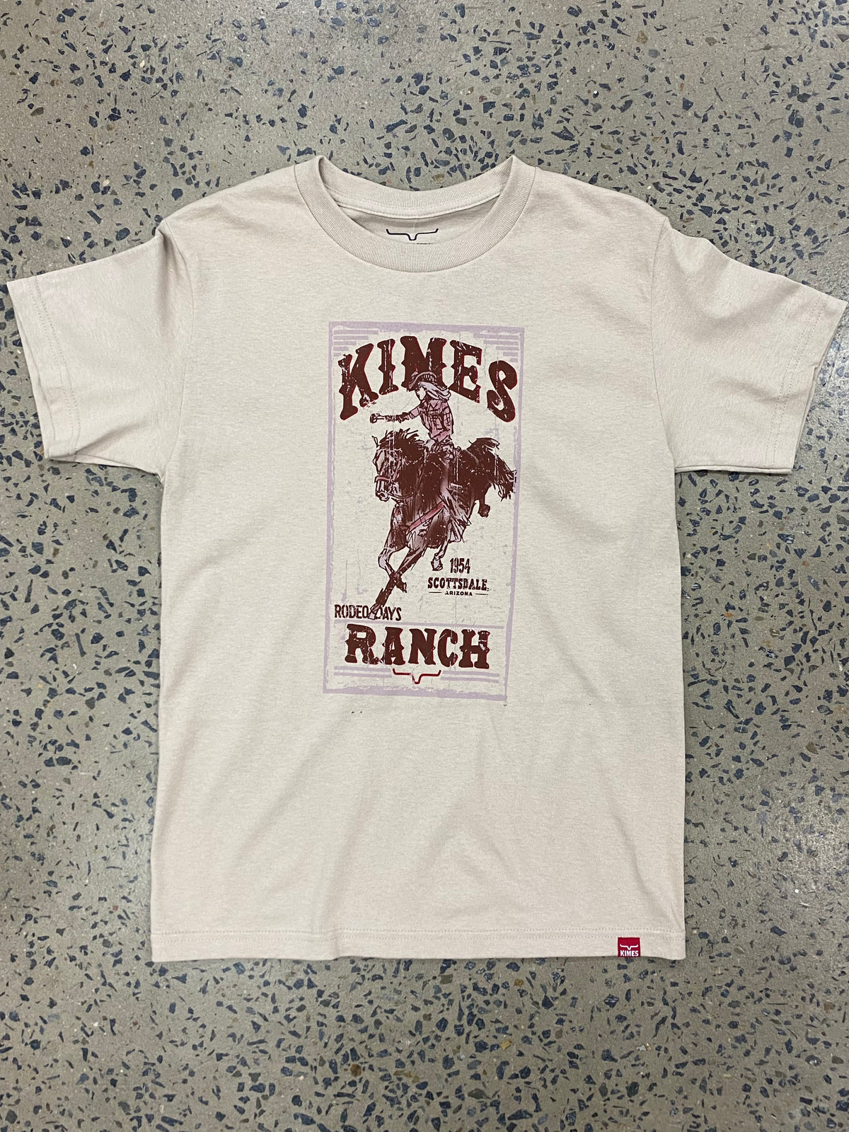 Kimes Ranch Tee - Rodeo Days (Sand)