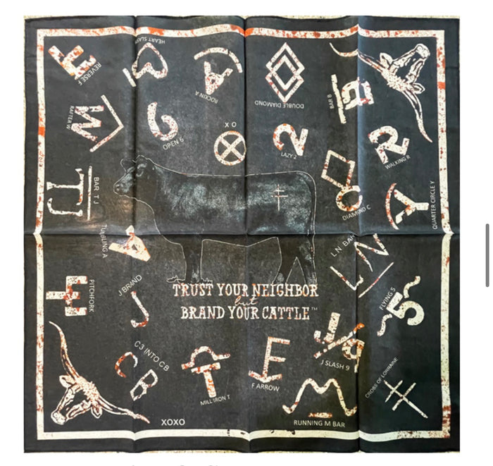 Western Wild Rag - Cattlebrands
