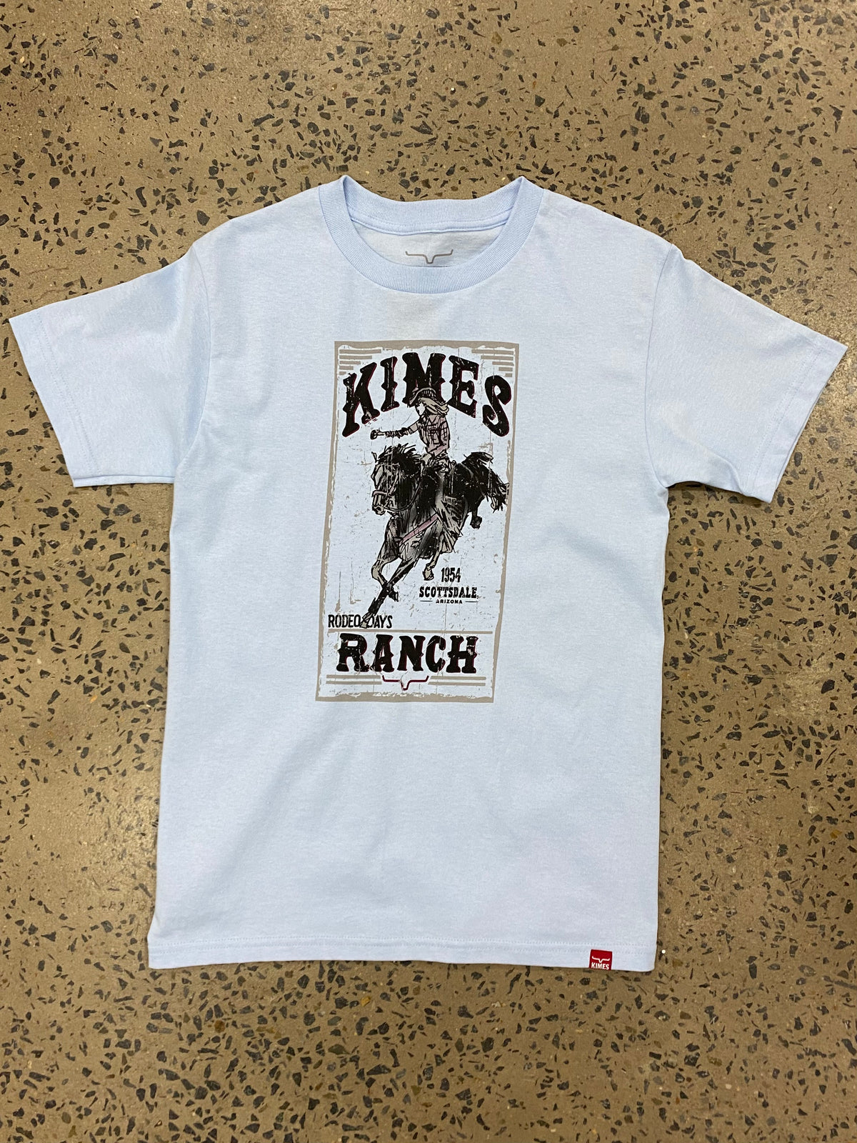 Kimes Ranch Tee - Rodeo Days (Baby Blue)