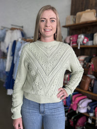 Cleo Knit - Sage