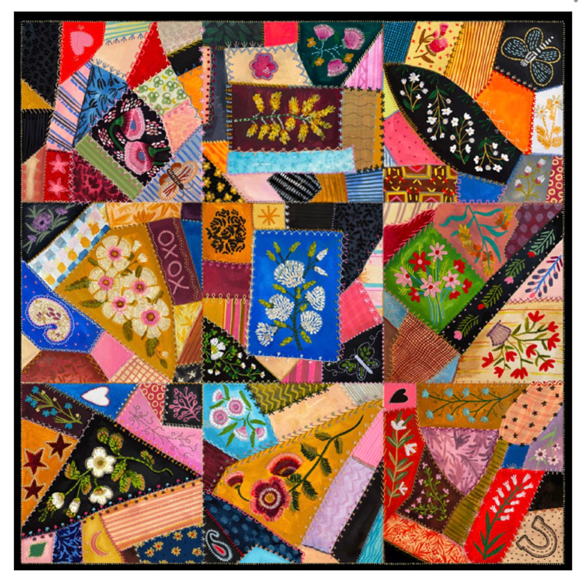 Western Wild Rag - Quilted Velvet
