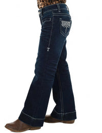 Girl's Cowgirl Tuff Jeans - BootStitch Trouser