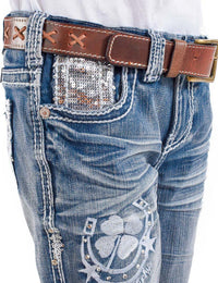 Girl's Cowgirl Tuff Jeans - Double Lucky Unbelievable