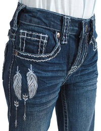 Girl's Cowgirl Tuff Jeans - Fly