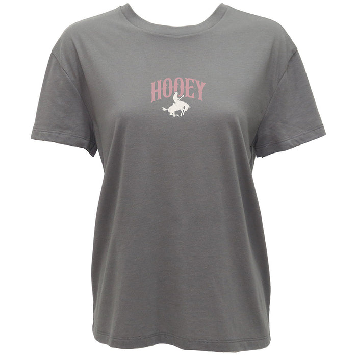Hooey Salado Tee - Grey/Pink