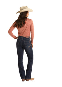 HOOEY x Rock & Roll Cowgirl Jeans - HYWD4HR1JU - High Rise Bootcut
