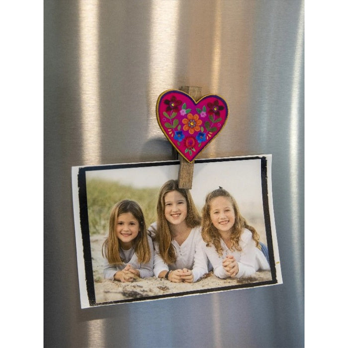 Magnetic Clips 2 Pack - Magnetic Heart Clips