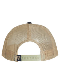 Rock & Roll Tan Skull Patch Cap