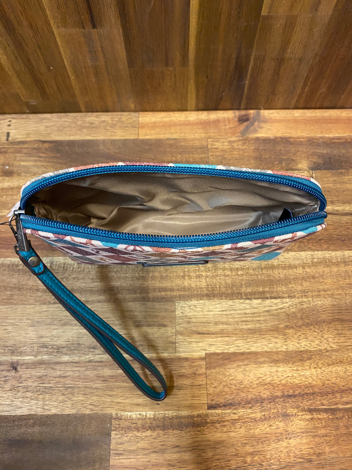 Catchfly Cosmetic Pouch - Western Print