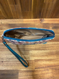 Catchfly Cosmetic Pouch - Western Print